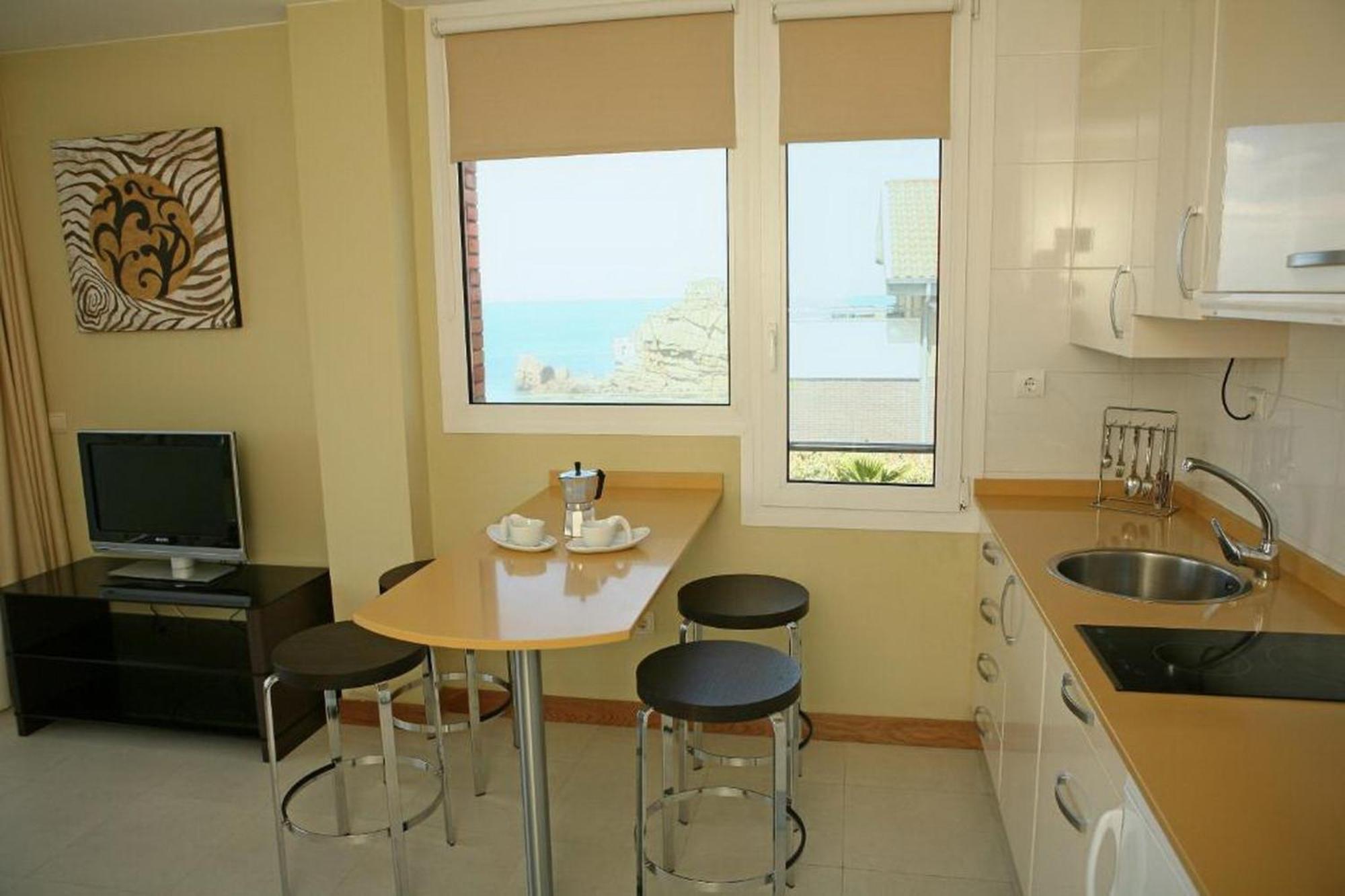 Apartamentos Playa De Portio เลียนเกรส ภายนอก รูปภาพ